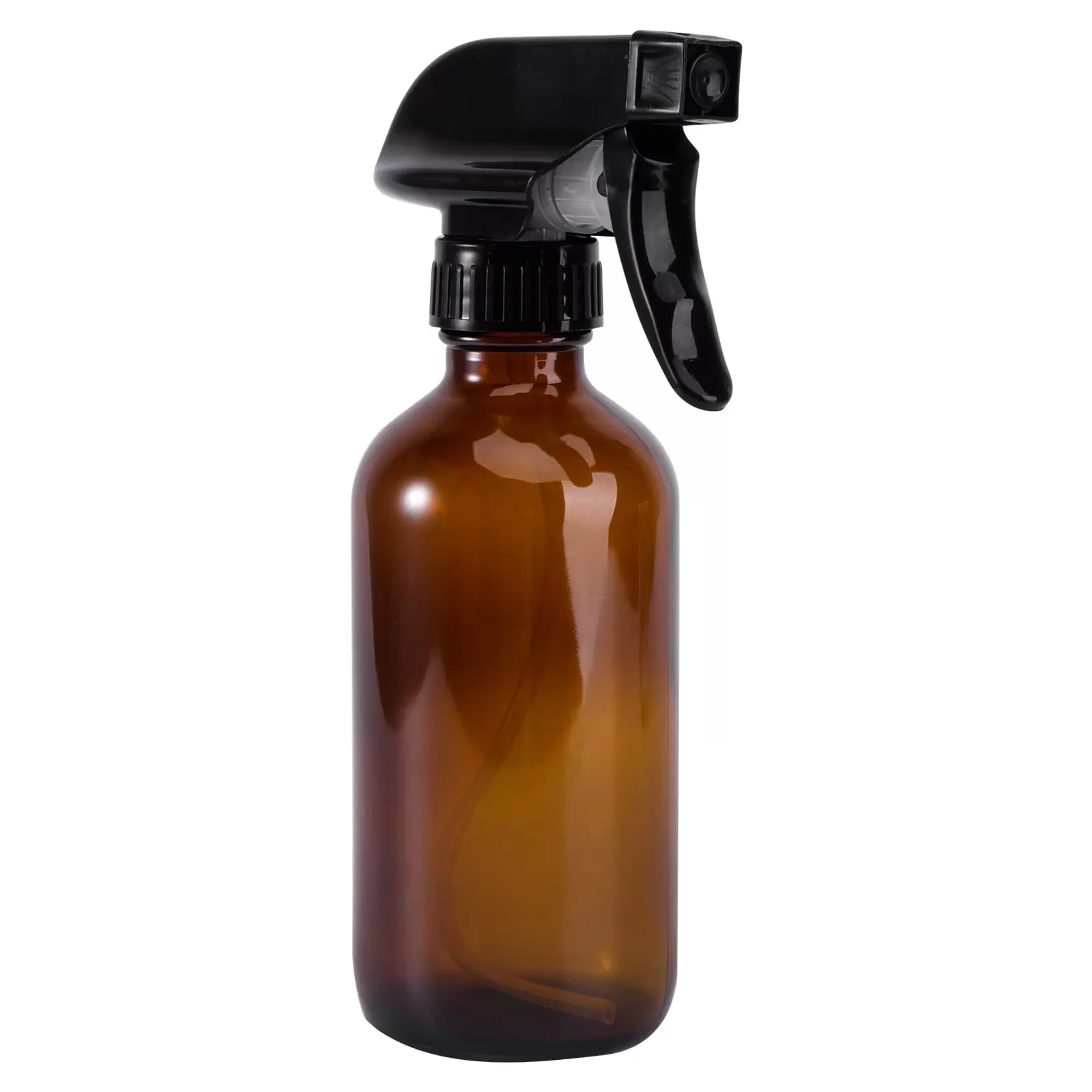 250ml Empty Brown Glass Spray Bottles Portable Refillable Container Durable Trigger Sprayer for Essential Oils Cleaning Products