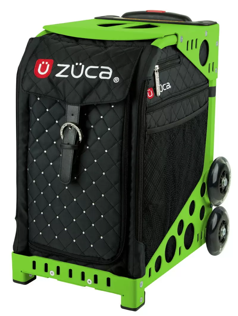 Zuca 18 Sport Bag - Mystic with Flashing Wheels (Green Frame)