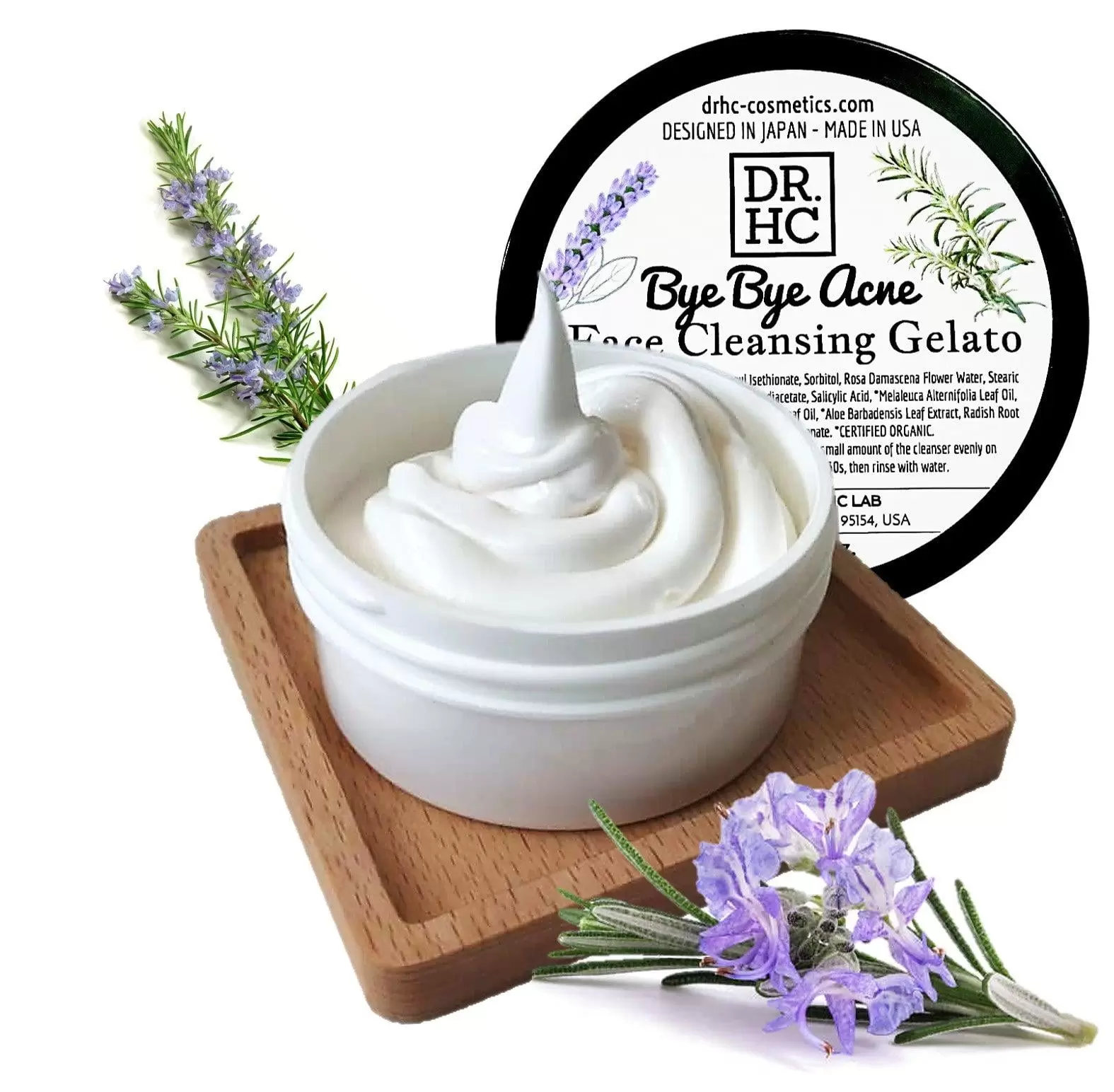 DR.HC Bye Bye Acne Face Cleansing Gelato (60g. 2.1oz) (Anti-acne. Anti-blemish. Oil balancing. Pore minimizing...) SHIP FROM: USA