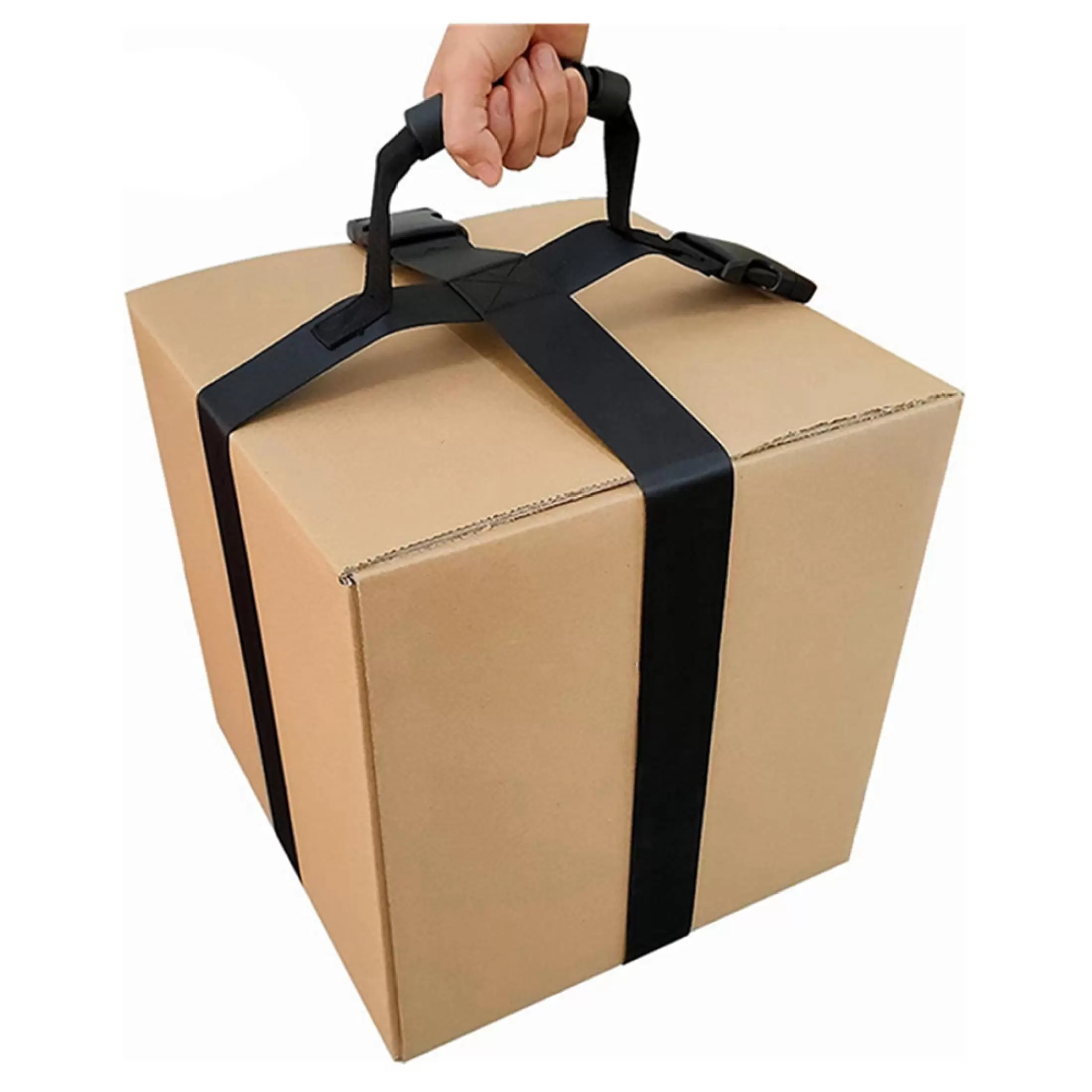 EUBUY Cross Carrying Strap with Handle for Moving Lifting Carrying Heavy Boxes Groceries Luggage