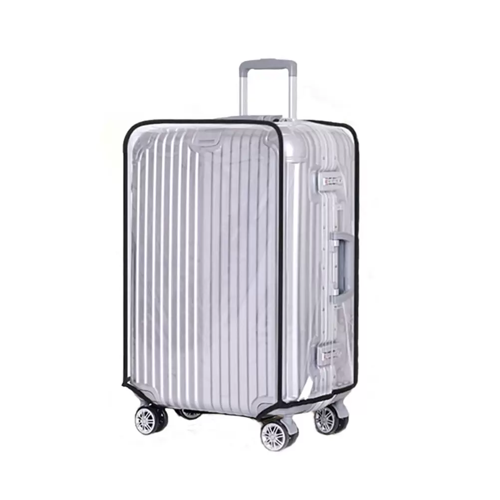 Transparent Travel Luggage Case Cover Suitcase Trolley Case Protective Bag Dustproof Protector (26 Inches)