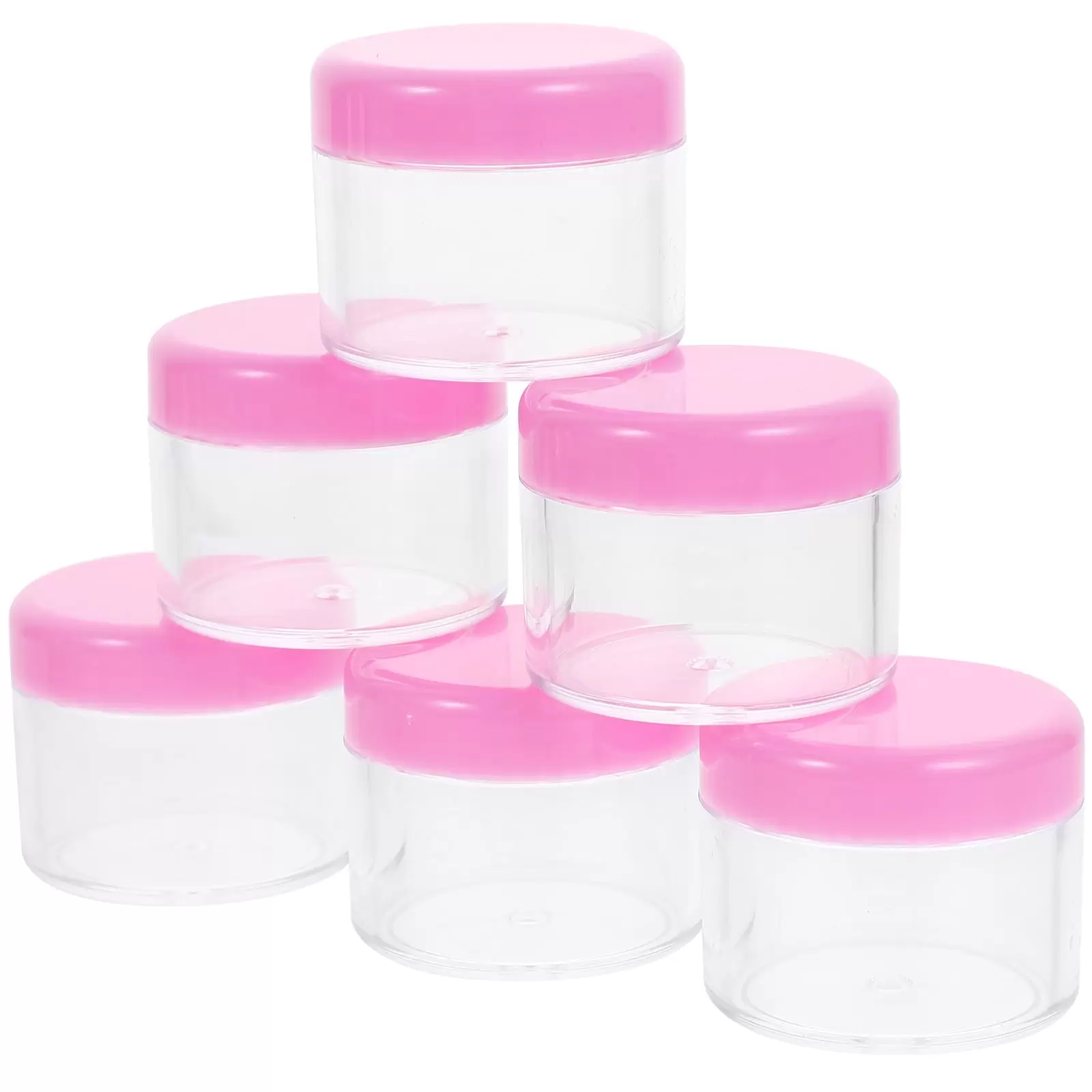 12Pcs Refillable Cream Jars Lotion Storage Boxes Travel Cream Containers Portable Small Cream Holders