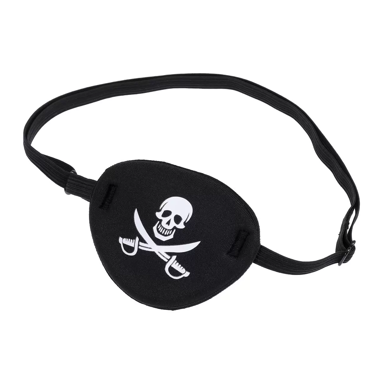 NUOLUX Pirate Skull Children Kids Eye Patch Eye Mask for Lazy Eye (Black)