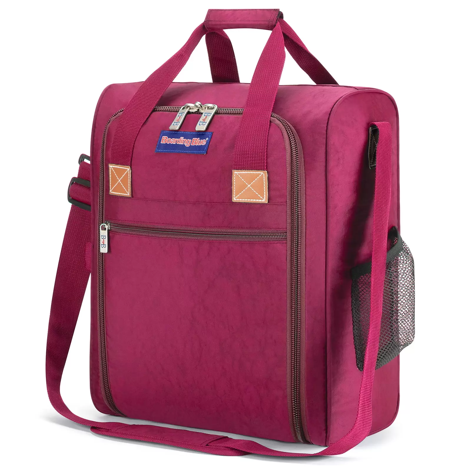 17 Personal Item under seat duffel for the Spirit Frontier American Jetblue airlines (Purple)