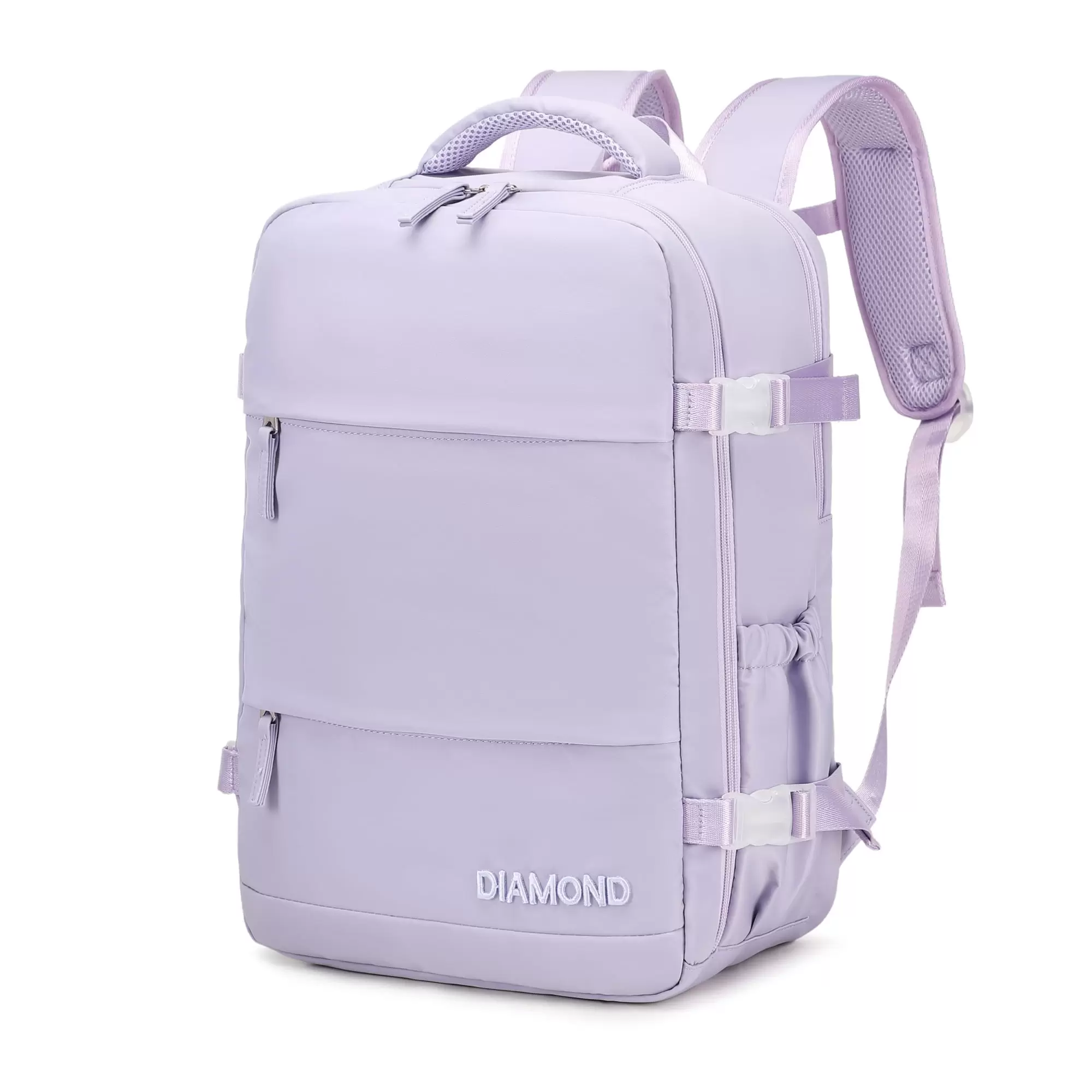 17 Travel Backpack Carry-on Laptop Backpack Overnight Bag Weekender Bag Casual Daypack for Women Men College - Purple