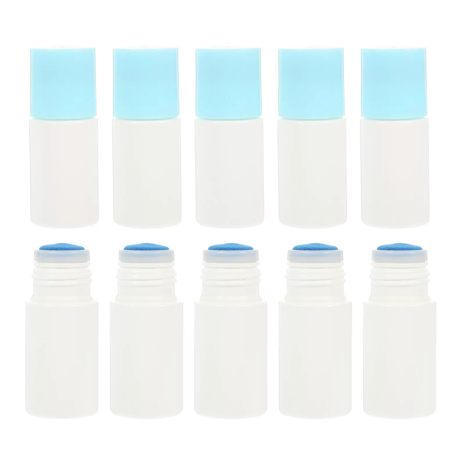 Refillable Sponge Empty Makeup Applicator Head Liquid Tube Travel Deodorant Squeeze Shampoo Wash Pump Liquids Tubes