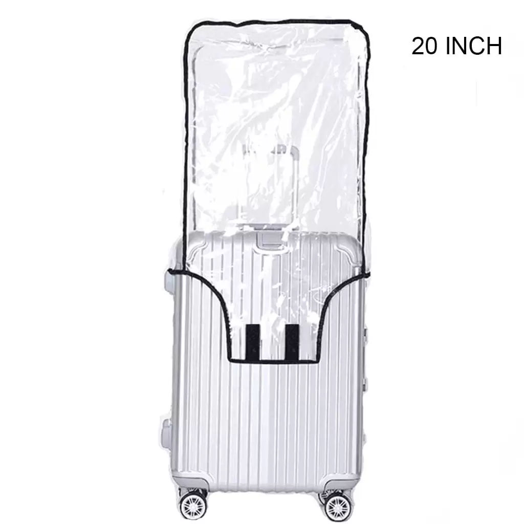 18 to 30 Luggage Cover Protector Bag Clear Plastic Suitcase Cover Protectors Travel Luggage Sleeve Protector