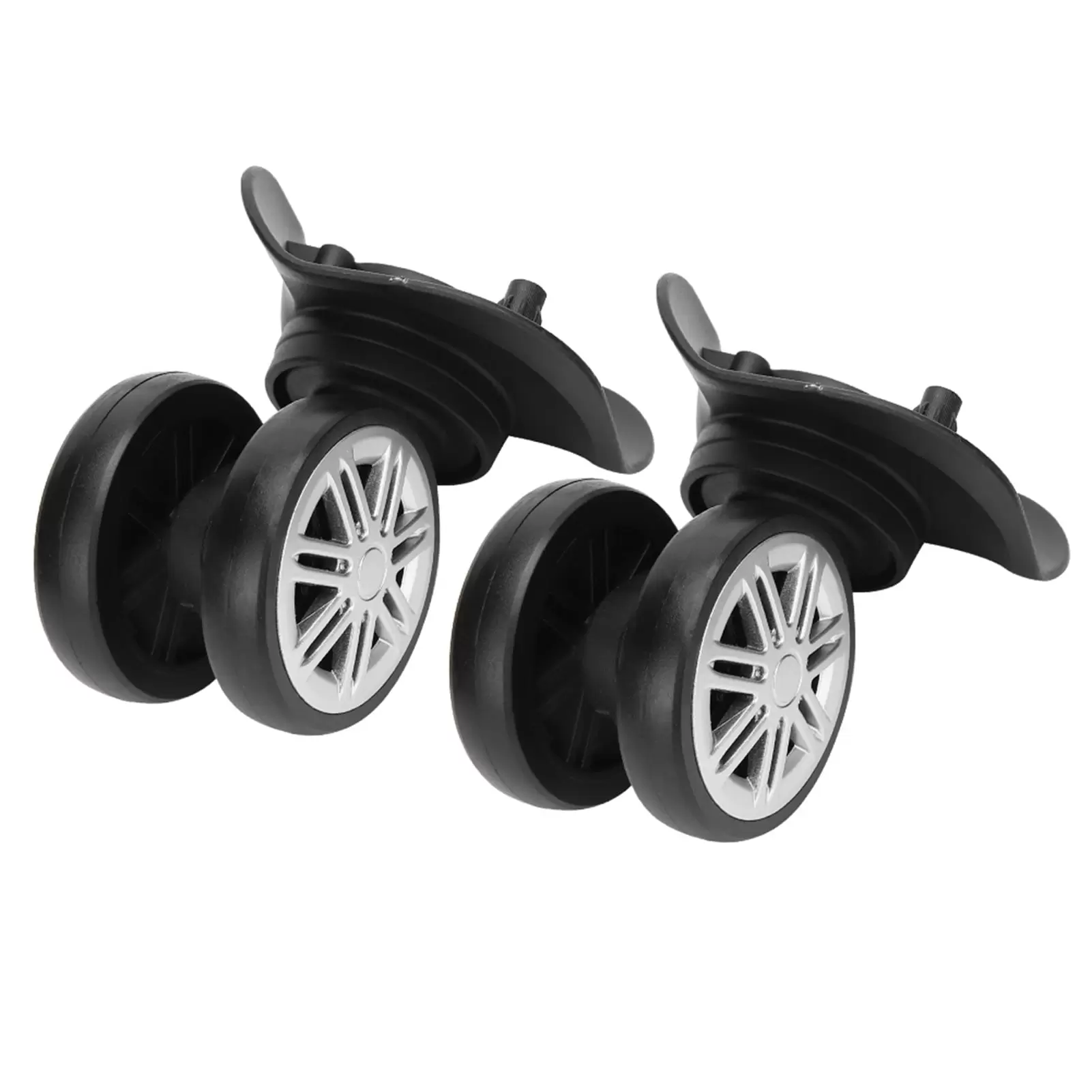 Luggage Suitcase Wheels.1 Pair Luggage Replacement Wheels. Suitcase Luggage. Connected Wheels. Luggage Carrier Wheel For Replacement Luggage Wheels Wear Silent Draw Bar Box