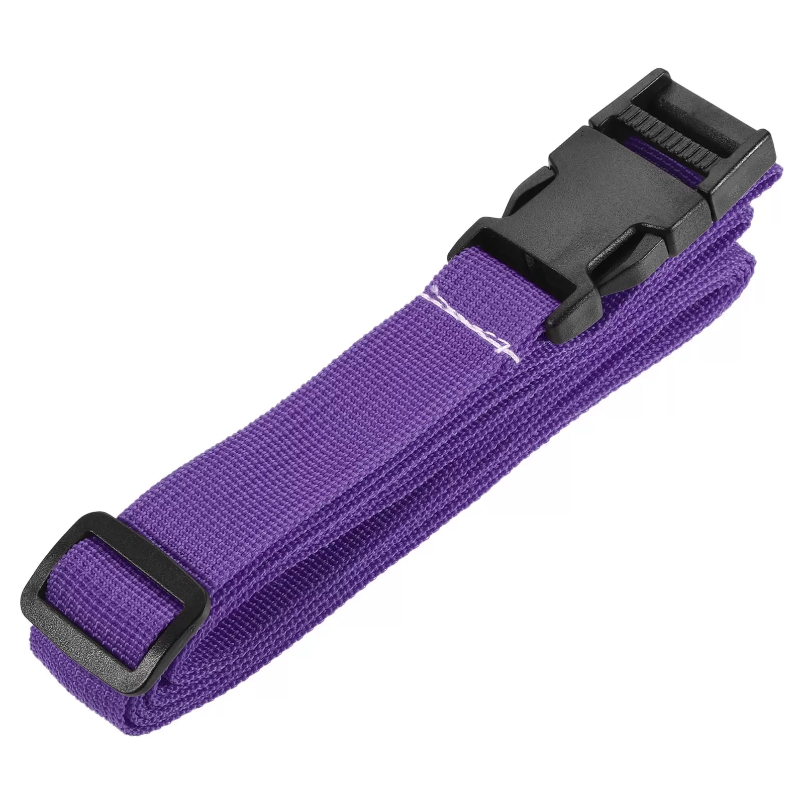 1x118 Inch Utility Strap with Buckle Polyester Belt for Packing (Purple)