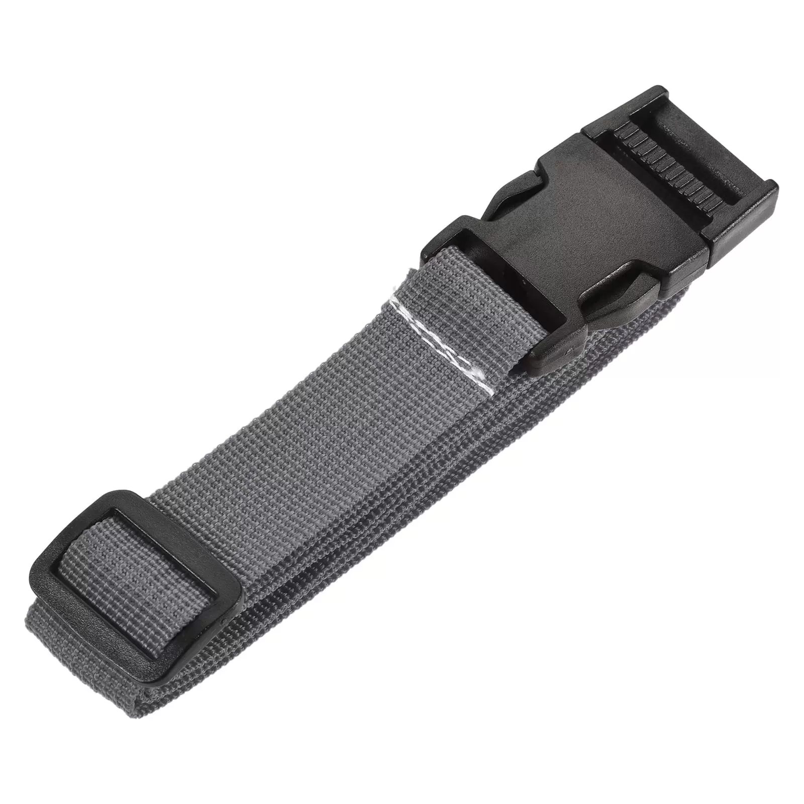 1x40 Inch Utility Strap with Buckle Polyester Belt for Packing (Gray)