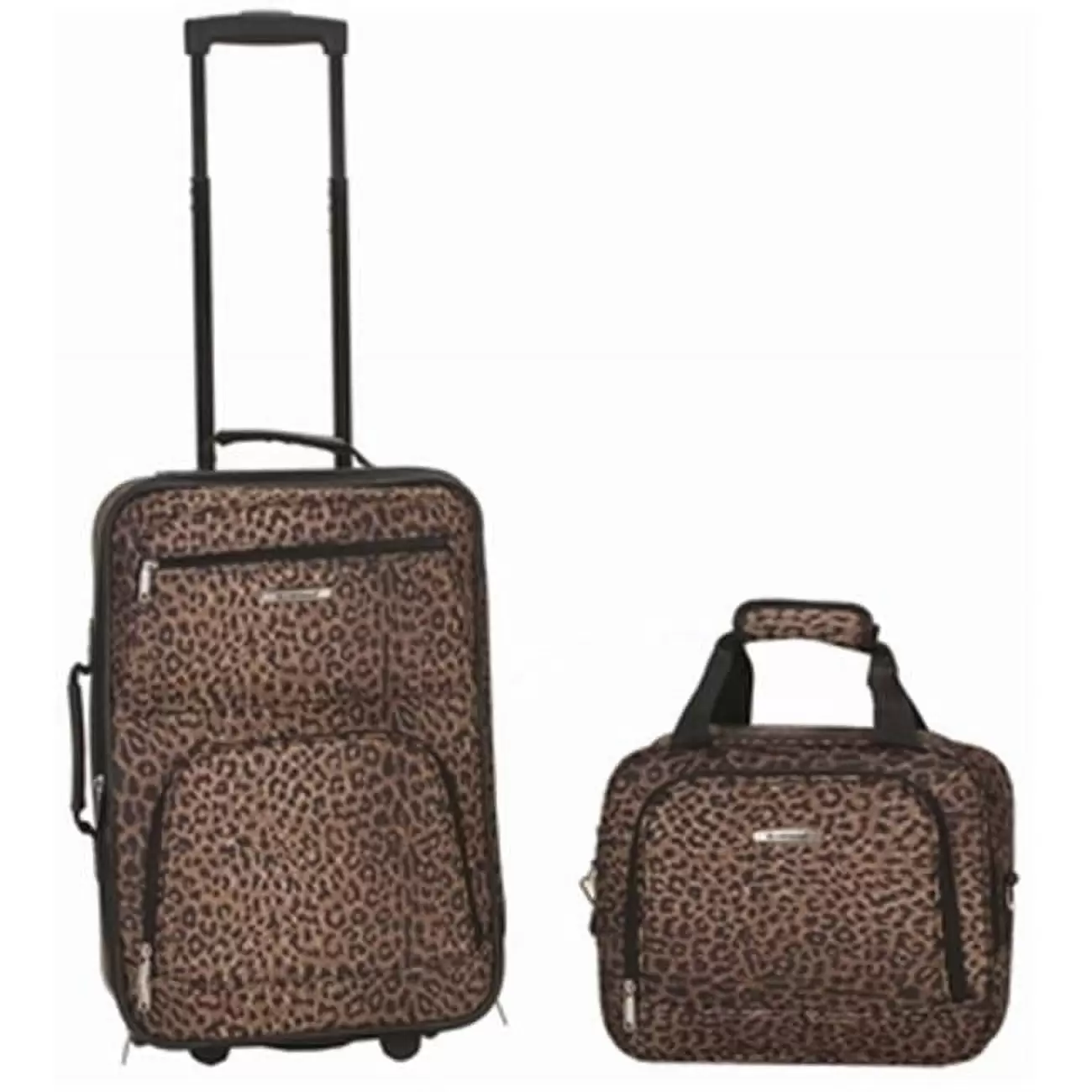 2 PC LEOPARD LUGGAGE SET - LEOPARD