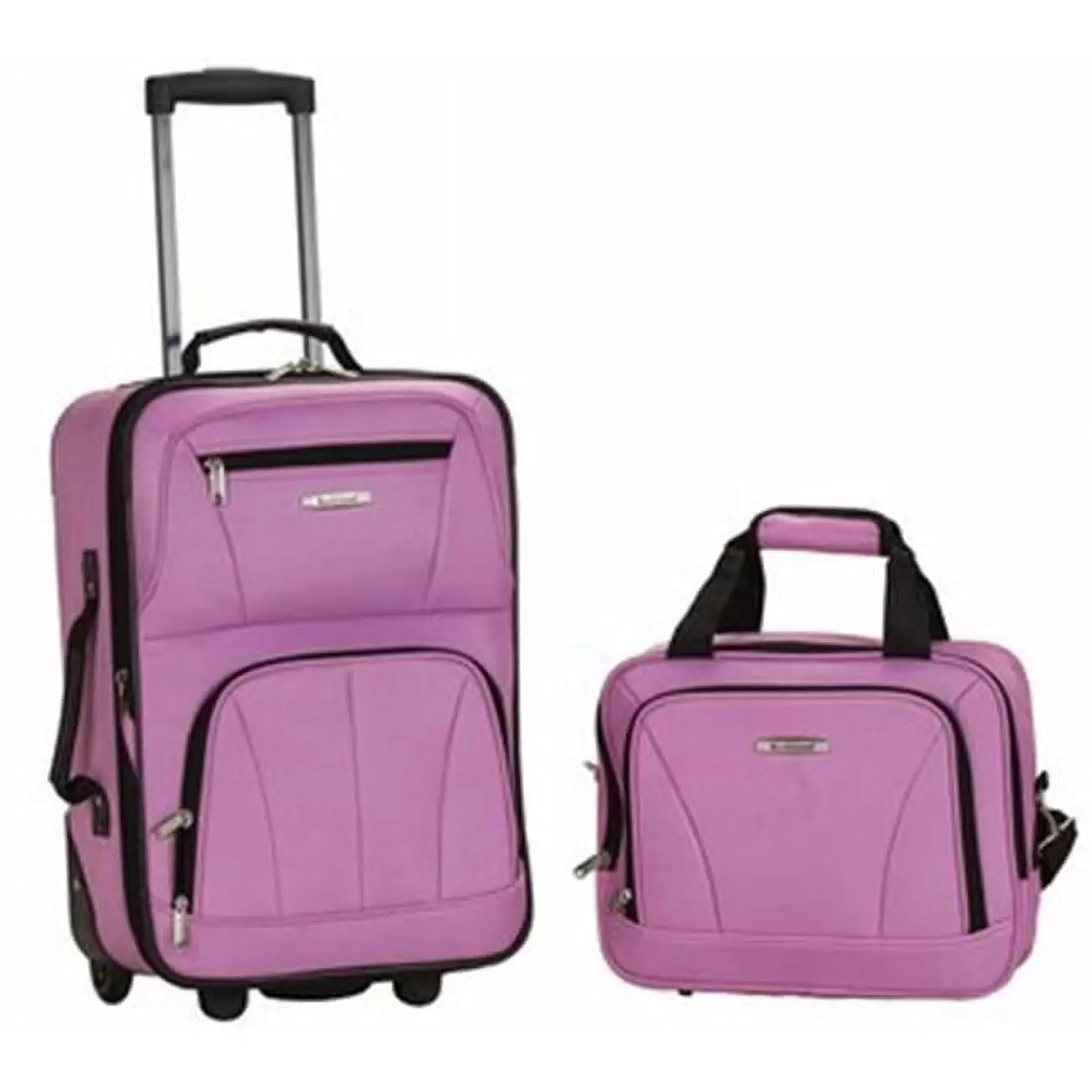 2 Pc Luggage Set - Pink