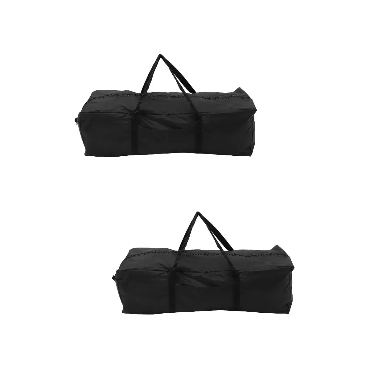 2 Pc Travel Gear Bag Tote for Men Storage Bags Duffel Lightweight Simple High Capacity Oxford Cloth Man