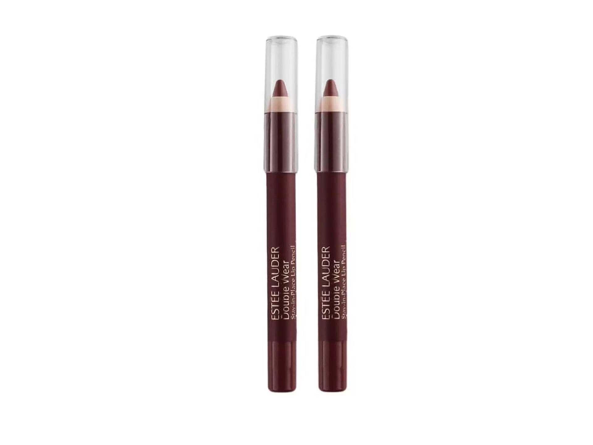 2-pack Estee Lauder Double Wear Stay-in-Place Lip Pencil. 08 SPICE. travel size x 2