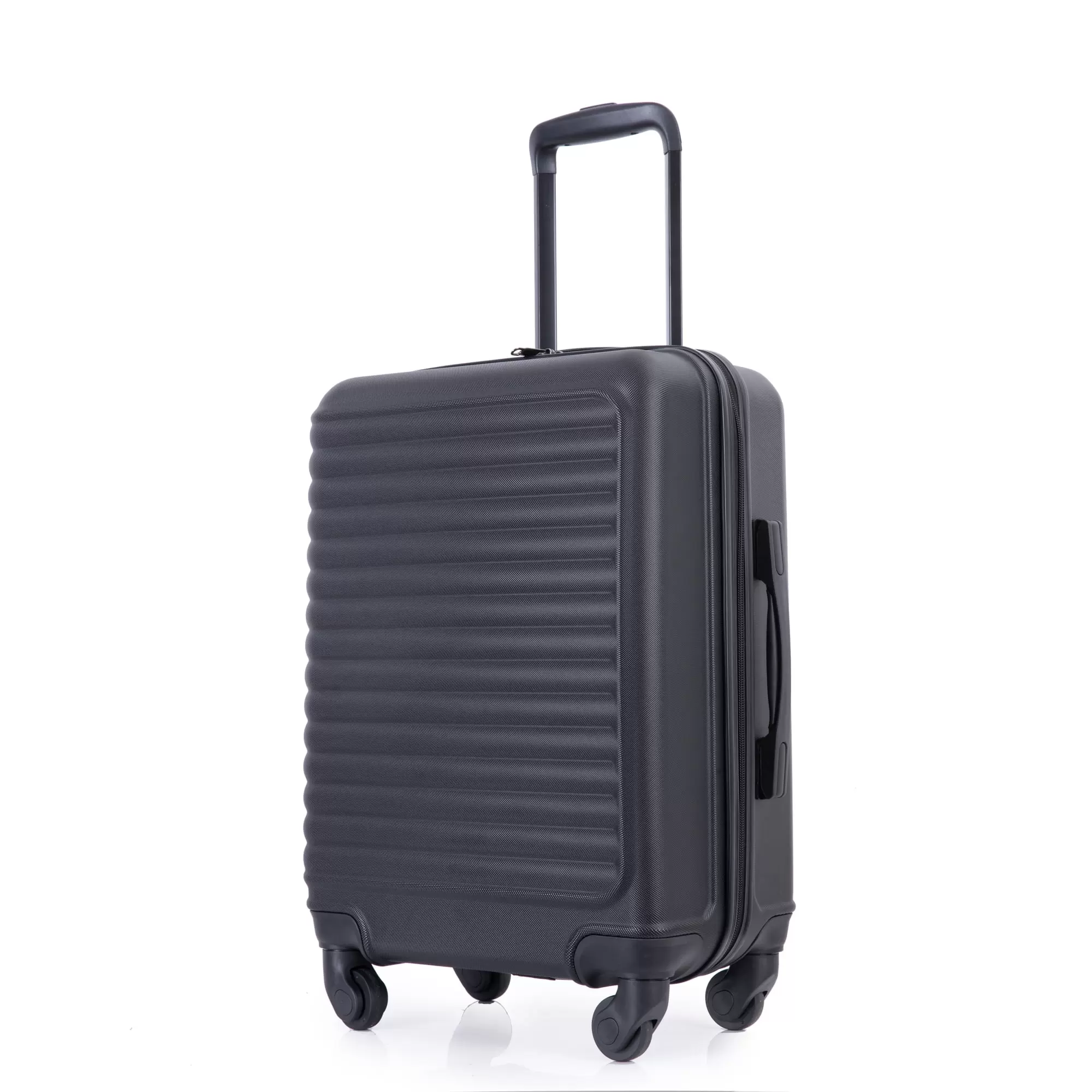 20 Hardside Carry On Luggage Airline Approved. Travel Suitcase With Spinner Wheels. Multi-Directional Spinner Wheels Lightweight