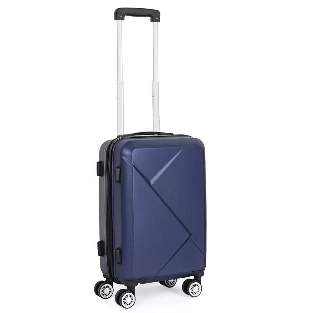 20 Hardside Lightweight Trolley Set with Tsa Lock