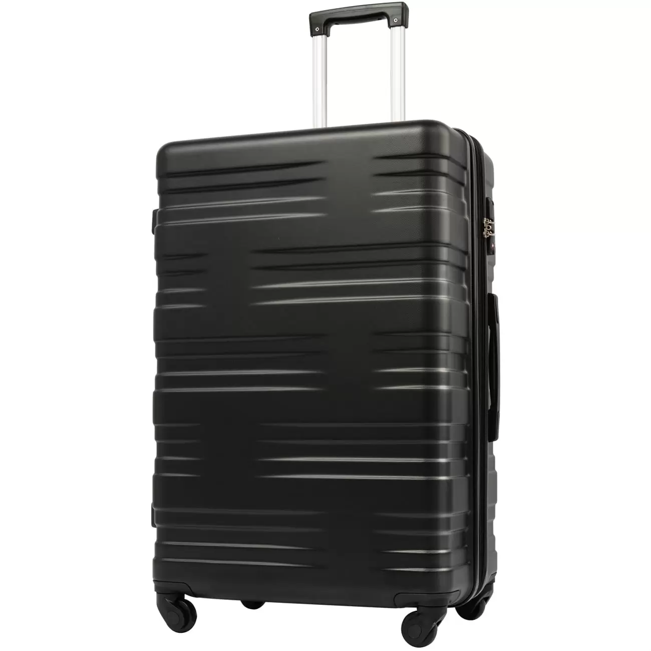 24 Travel Luggage. Lightweight ABS Travel Luggage with TSA Lock for Secure Travelers. Expandable Carry-on Suitcase with 360?? Wheels for Easy Maneuvering