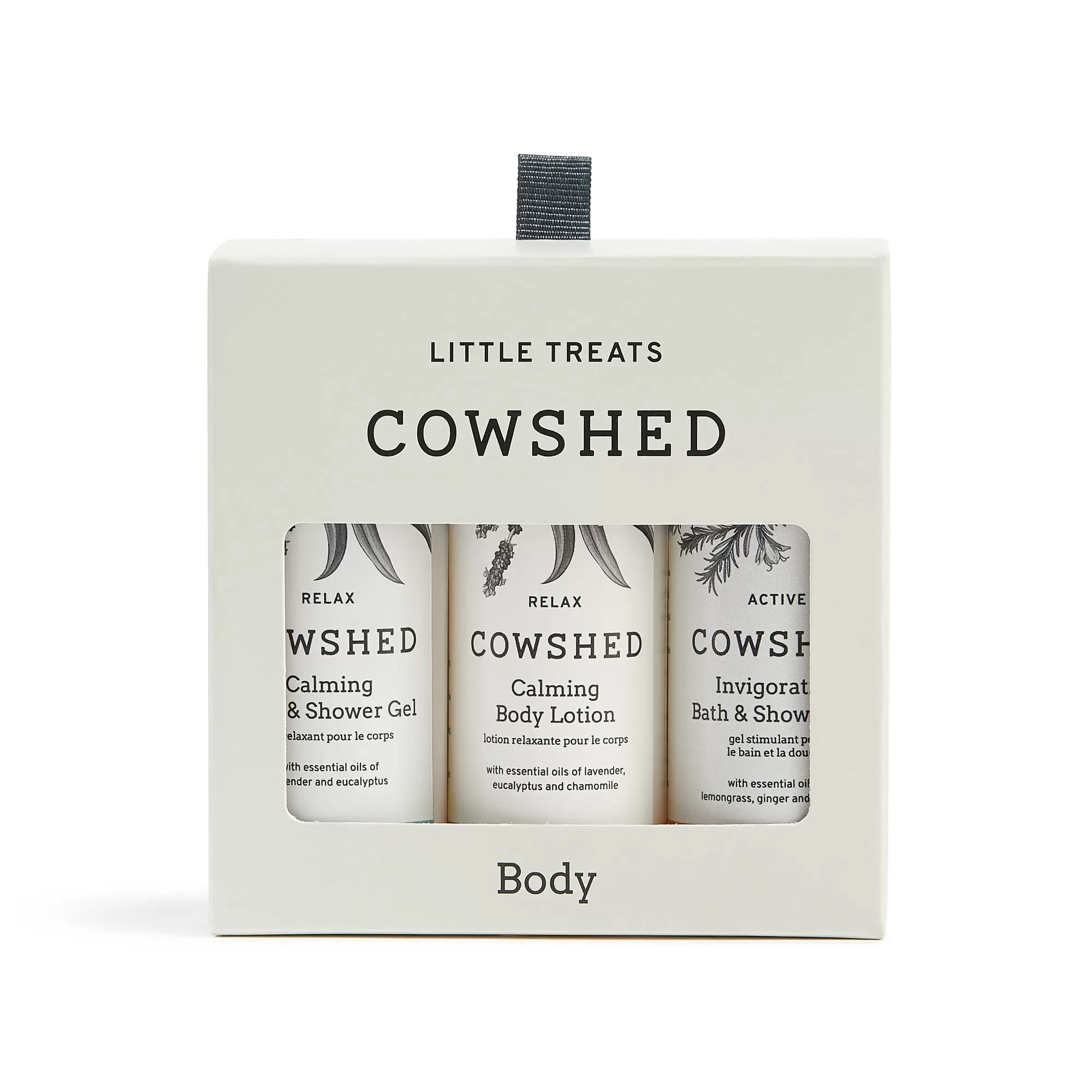 ($25 Value) Cowshed Little Treats Ornament. 3-Piece Travel Body Care Set