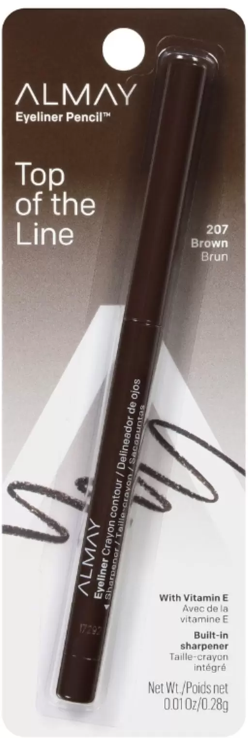 ALMAY Eyeliner Pencil. Brown [207]. 0.01 oz