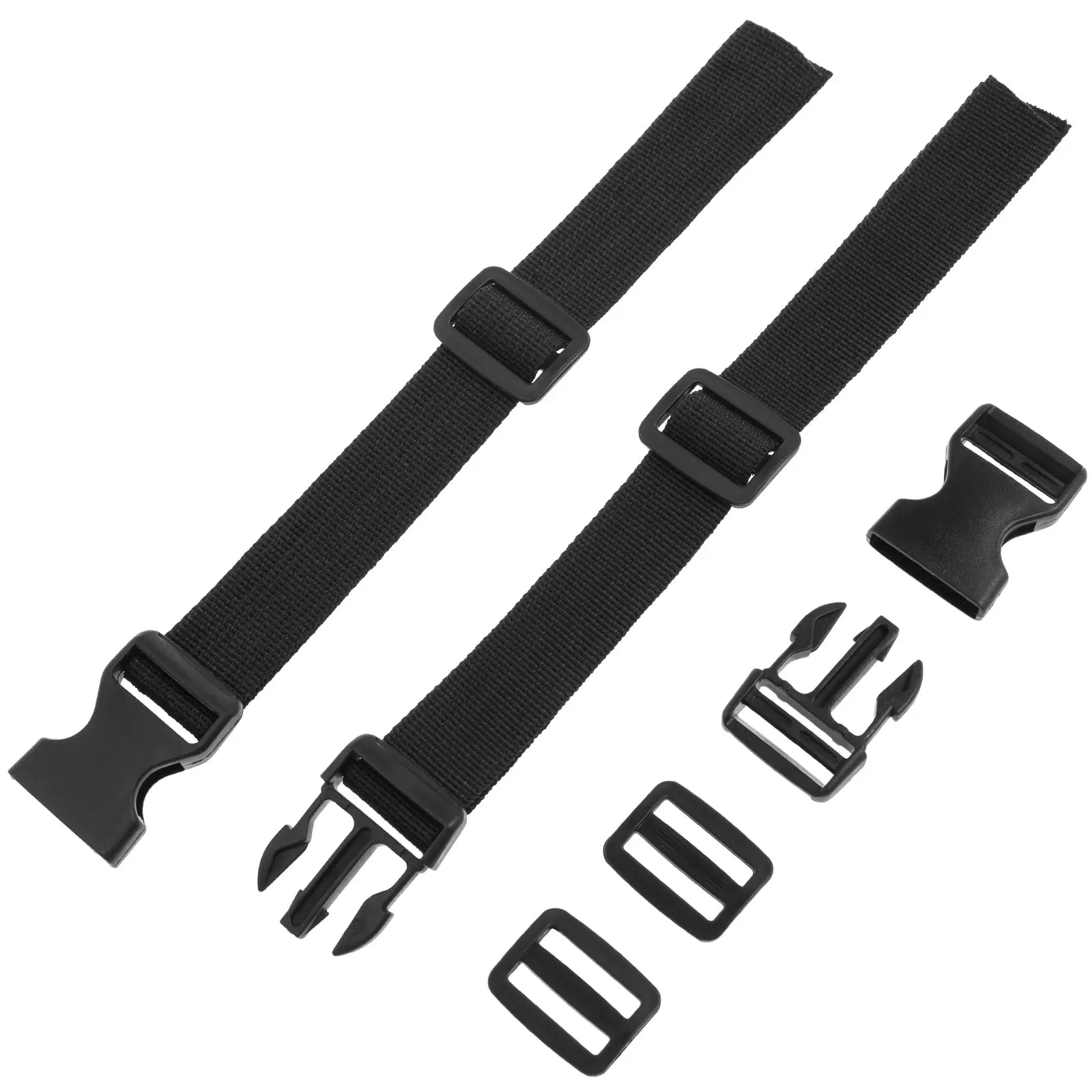 2pcs Golf Trolley Cart Bag Straps Webbing Fastener Belt Repalcement & Quick Release Buckle - Adjustable & Durable