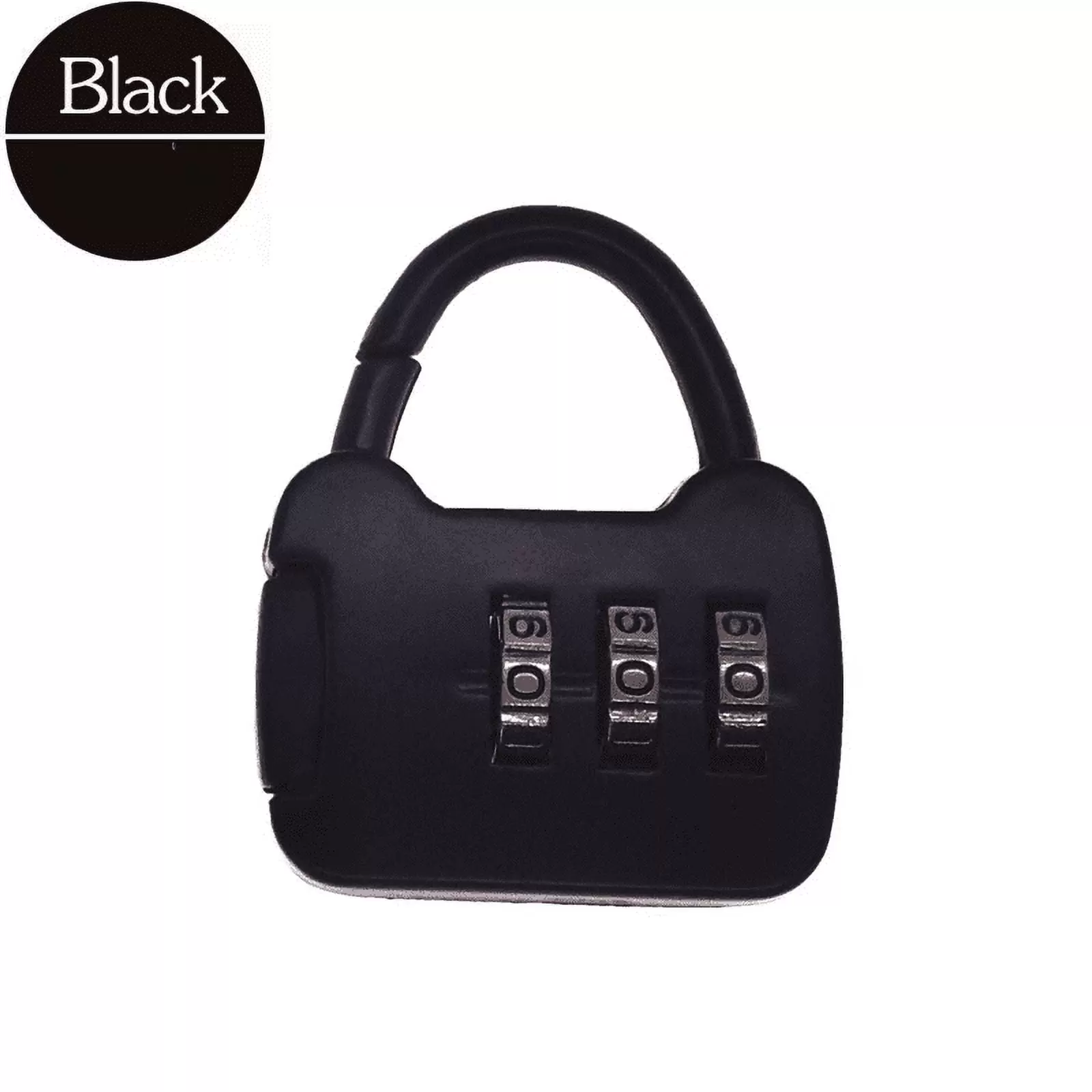 3 Dial Digit Password Lock Combination Suitcase Luggage Metal Code Password Locks Padlock Travel Safe Anti-Theft