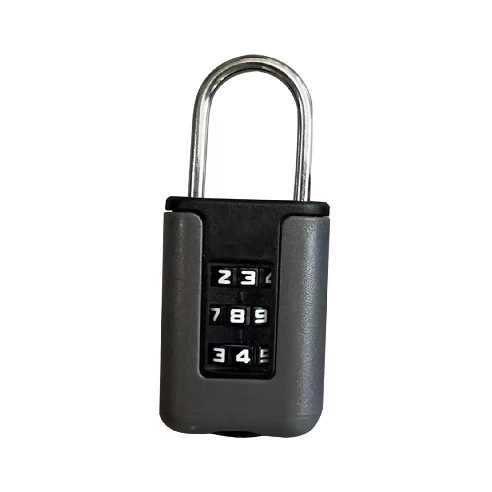 3 Digit Combination Lock Luggage Password Lock Pp Case Approved Travel Lock Suitcases Padlock for Bags Gym Bags Outdoor Travel Travel Dark Gray