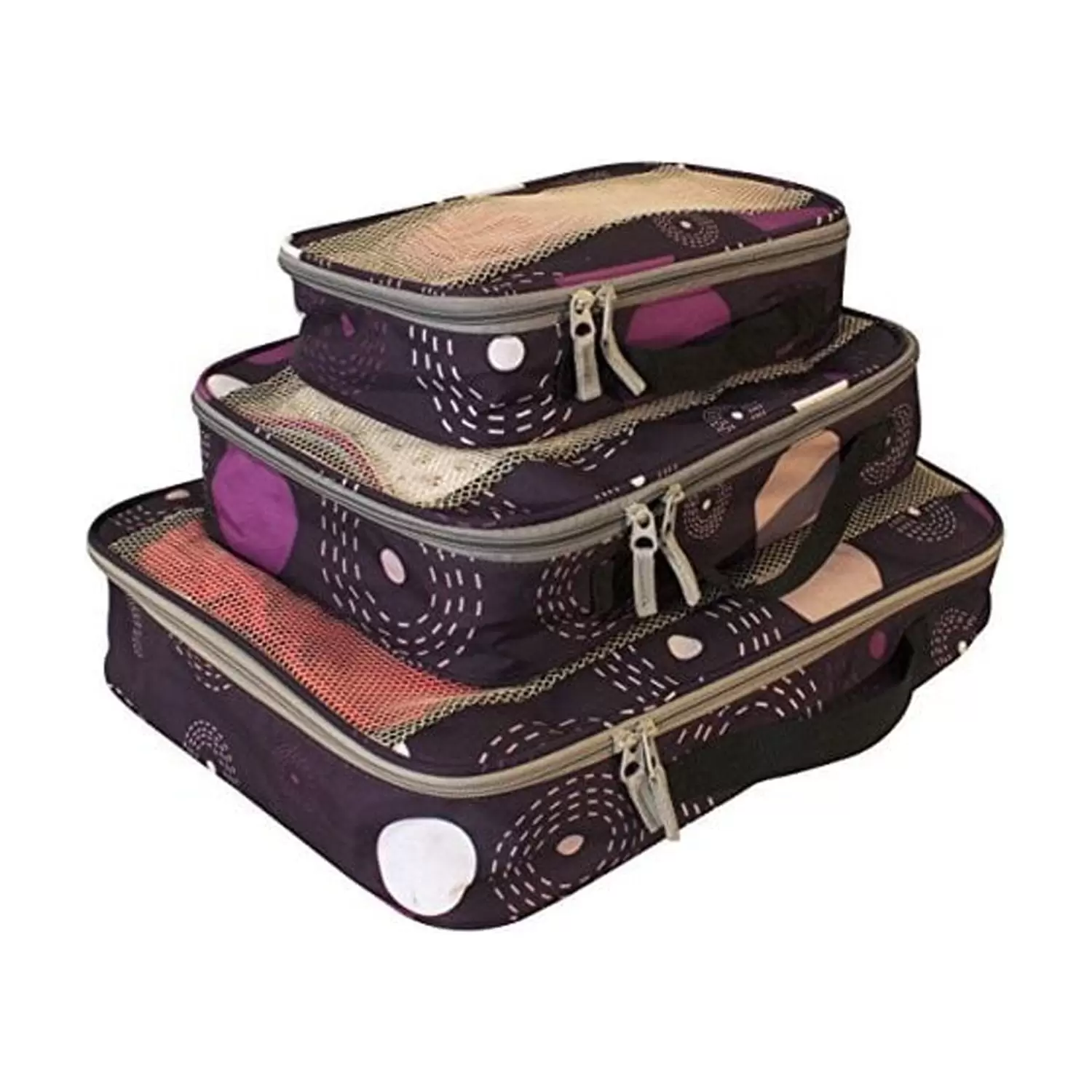 3-Pc Perfect Luggage Set in Purple