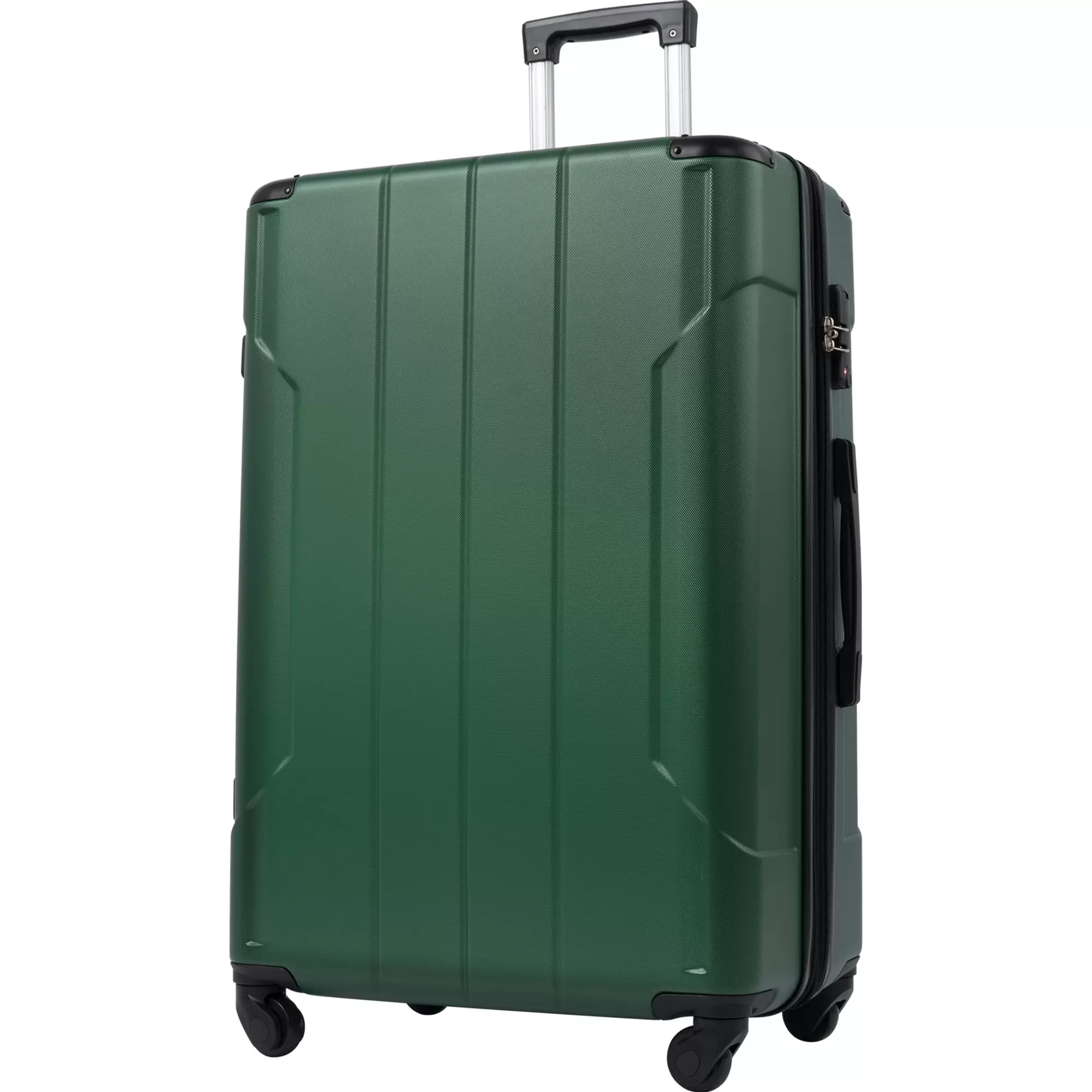 Hardshell Luggage Spinner Suitcase with TSA Lock Lightweight Expandable 24'' (Single Luggage)