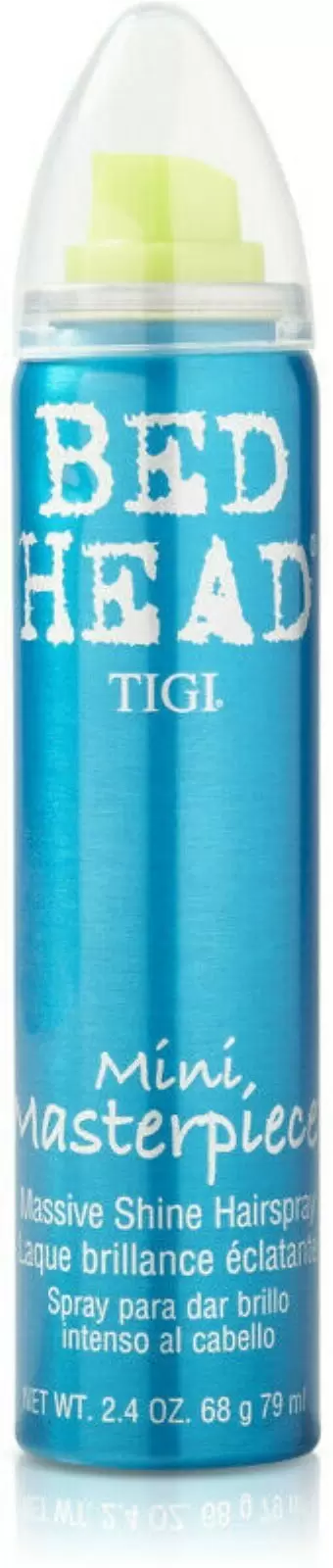 TIGI Travel Size Bed Head Masterpiece Shine Hairspray. 2.4 oz (Pack of 2)