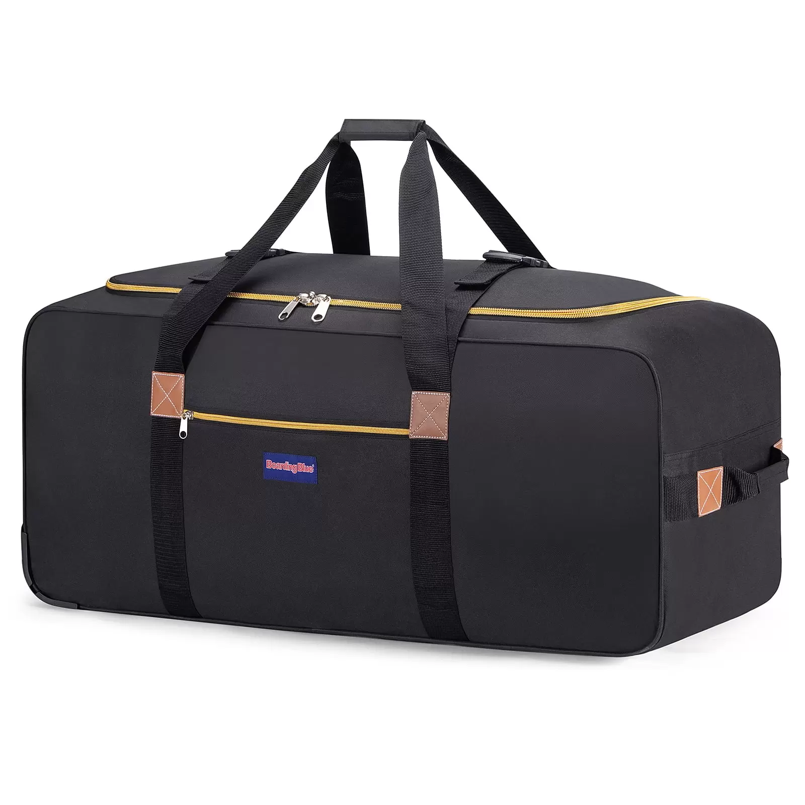 34x14x14 Inches 50 LB Airllines Cuban-Homecoming Rolling Duffel Bag Maleta de Lona 50 LB Cap Luggage