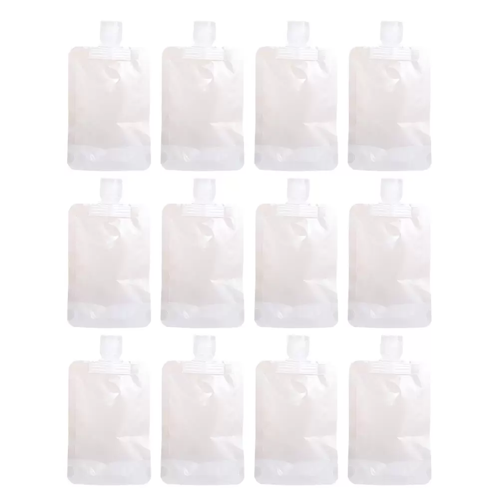 36 Pcs Lotion Bag Travel Conditioner Duffle for Duffel Bags Traveling Filling White Plastic