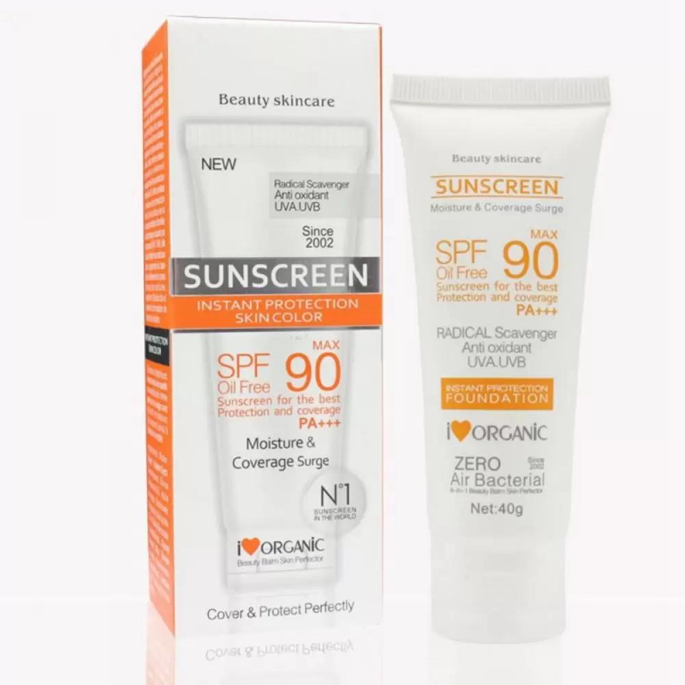 40g Ultra-Clear Daily Skin Hydrator. SPF 50 Sunscreen Lotion. Mineral Sunblock.Brighten The Skin Face Care Product