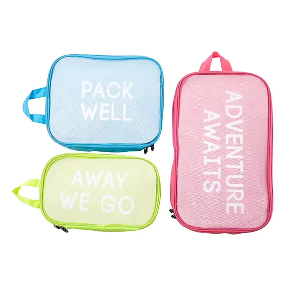 Miamica Packing Cubes 3-Piece Set