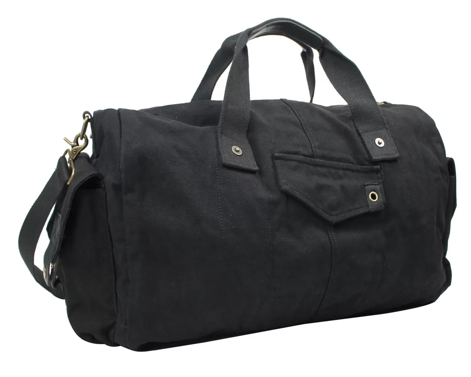 Vagarant Traveler 20 Large Canvas Travel Duffel Bag C71.BLK