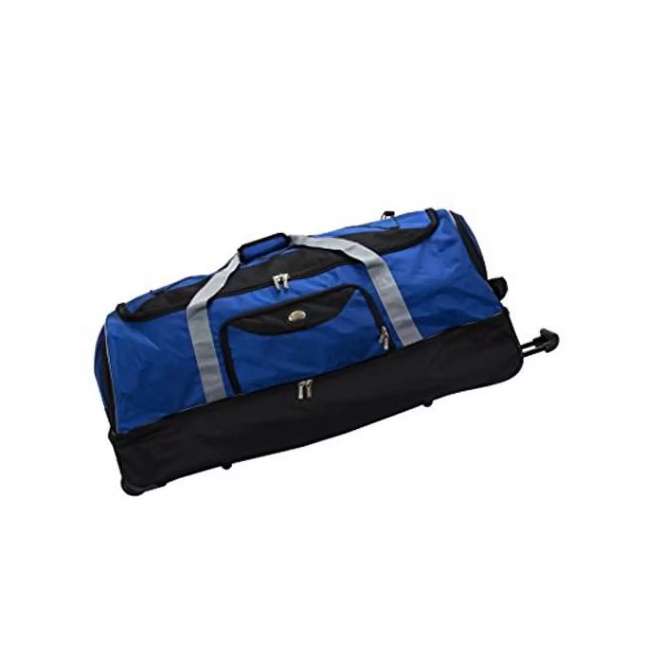 40 in. Drop Bottom Rolling Duffle Bag. Navy