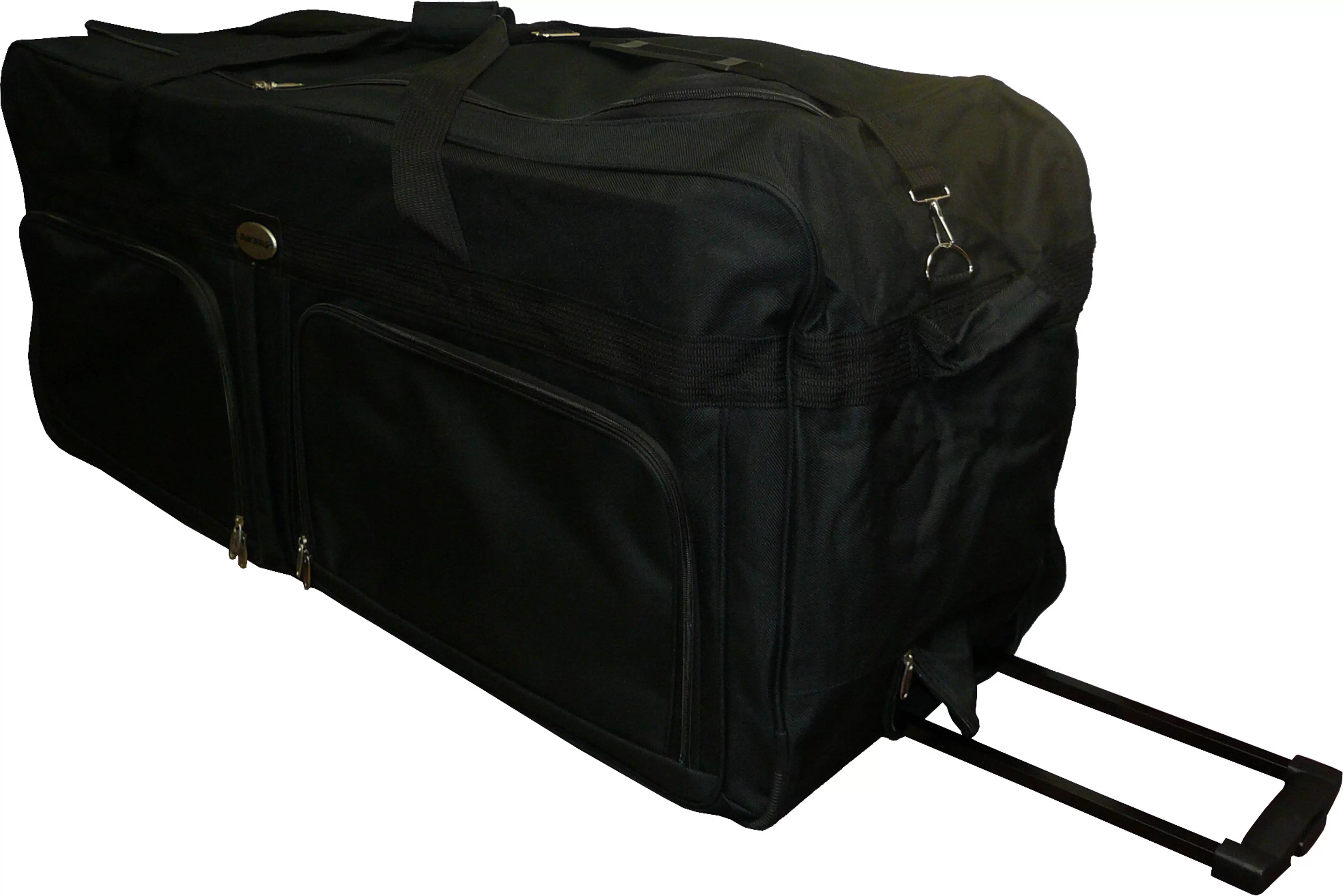 42 Polyester Rolling Duffle Bag Wheeled Travel Luggage Suitcase