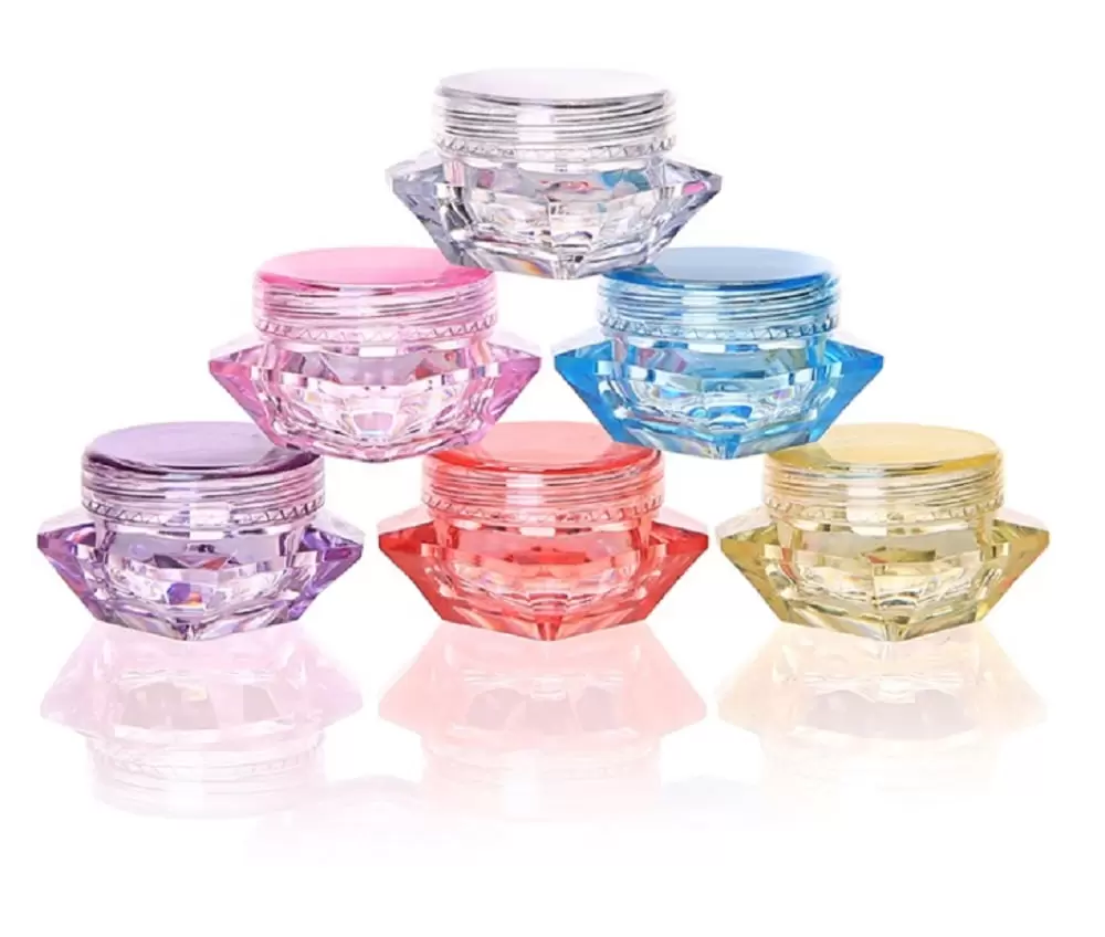 48-Pack 5ml Cosmetic Jars - Versatile Empty Sample Containers for Makeup & Lip Balm. Travel-Friendly & Leak-Proof TIKA