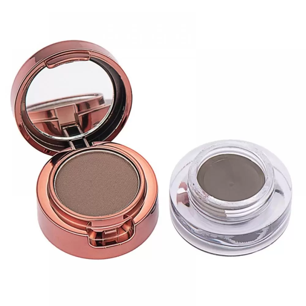 Brow Powder for Eyebrows. Soft and Natural Eyebrow Powder Helps Enhance & Define Brows. Compact Size for Purse or Travel