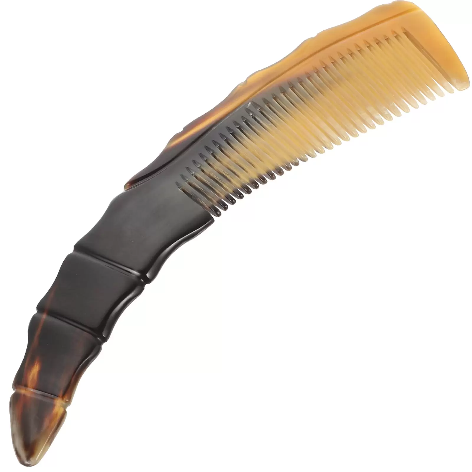 5 Count Horn Scraping Tube Ox Beard Comb Cellulite Massage Brush Combs Hair Styling Tool Haircut Major Simple Horns Travel