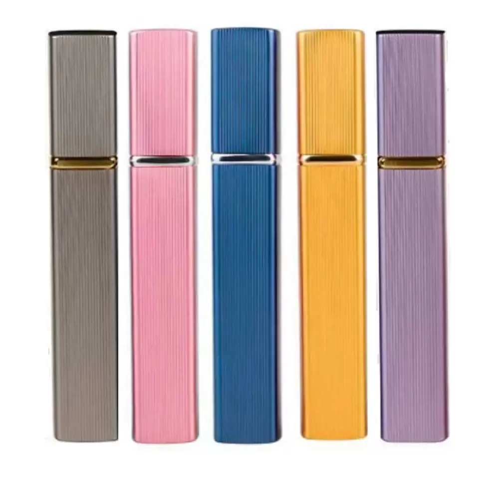 5-Pack 12ml Mini Refillable Perfume Atomizer Bottles ?C Portable Travel Spray Pump Cases for Fragrance TIKA