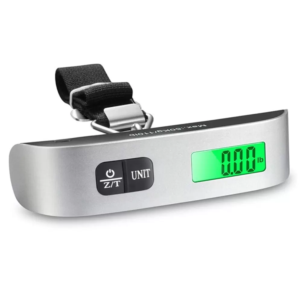 50kg LCD Digital Electronic Luggage Scale Portable Suitcase Hanging Weight