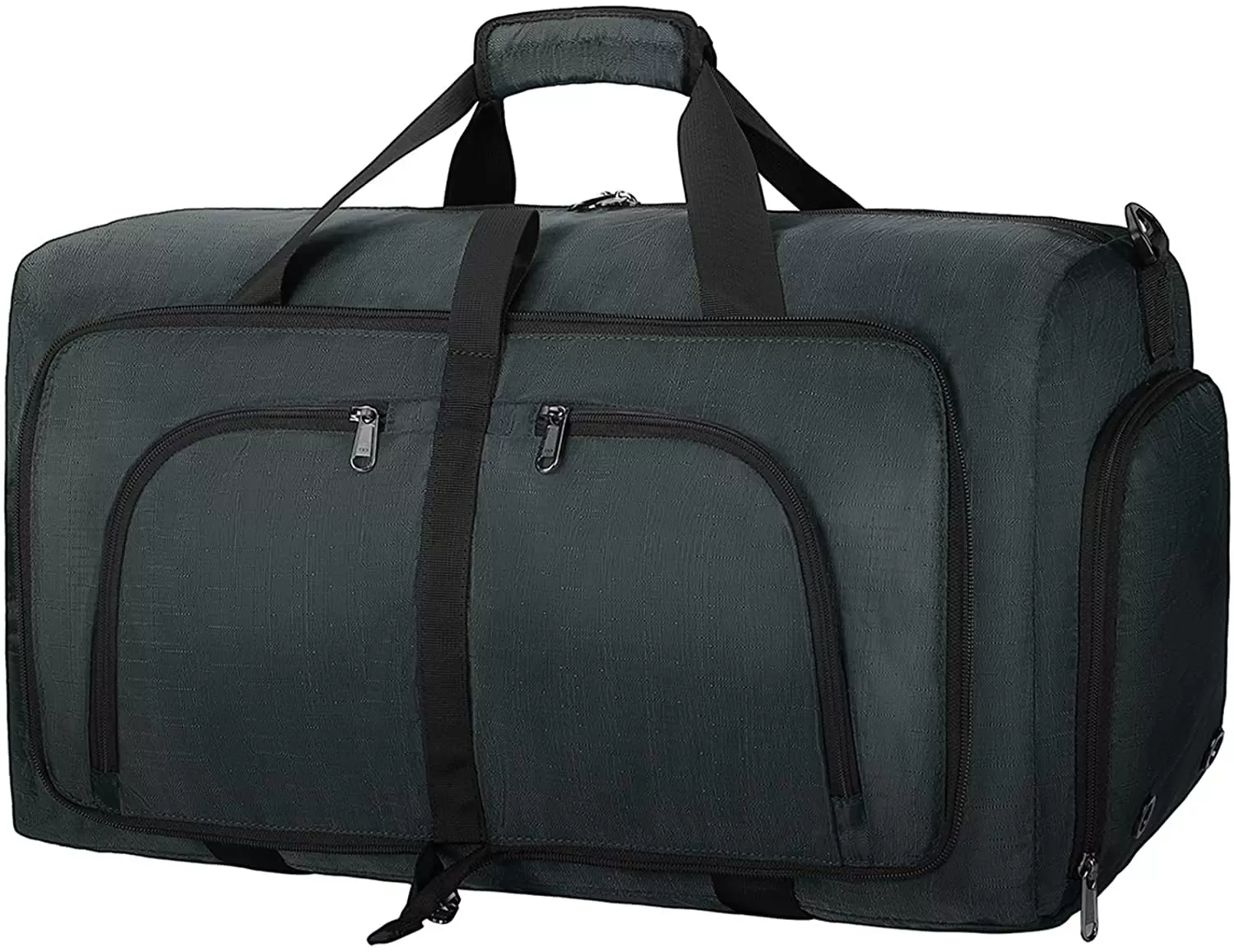 Duffel Bags for Traveling. Carry on Foldable Overnight Bag for Men Women Travel Bags. Gray