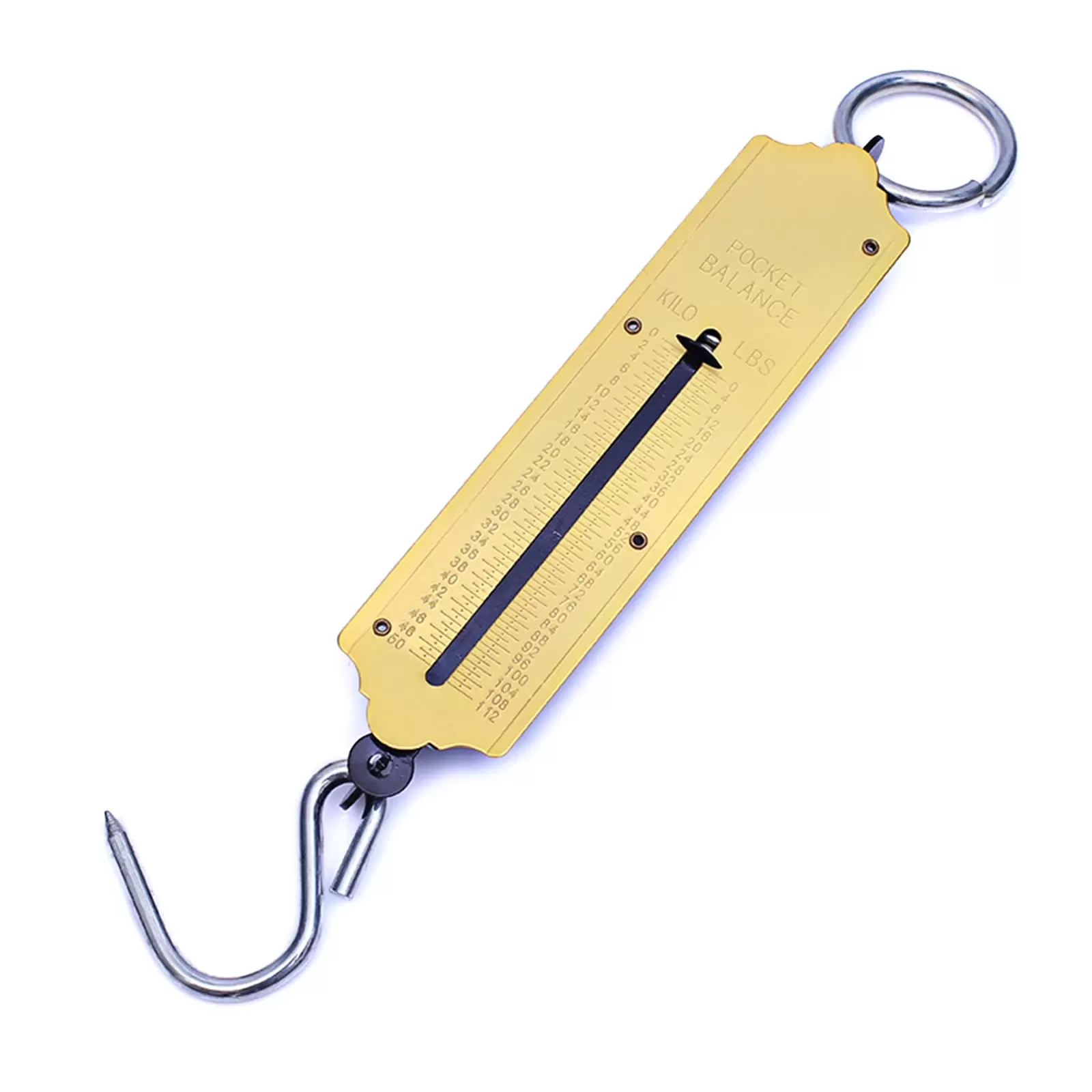 Portable Scale with Luminous Display Fishing Scale with Hook Mechanical Scale