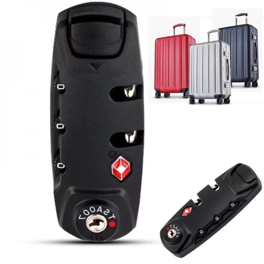 TSA Travel Combination Locks for Suitcase Luggage Security 3 Digit Digit Padlock