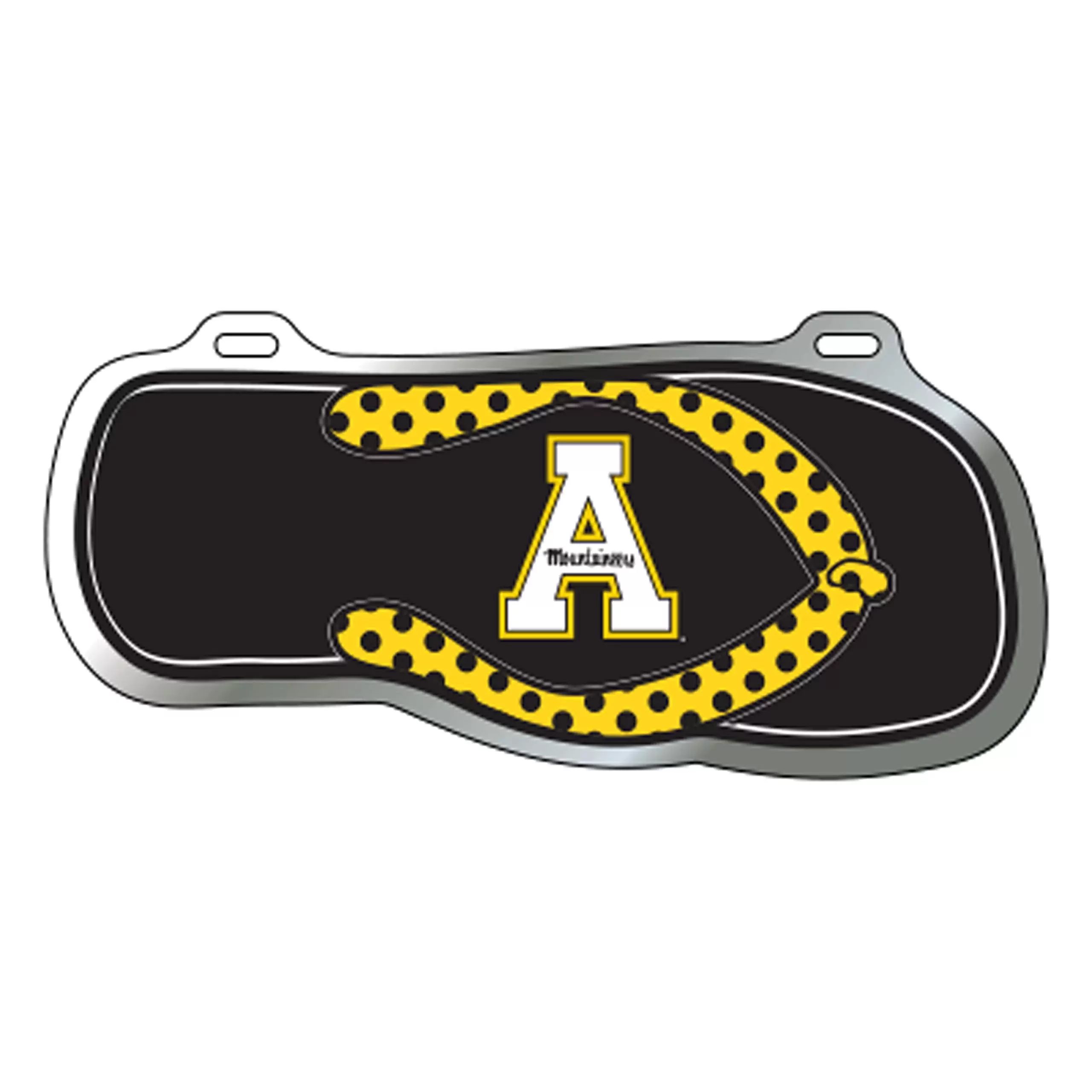 Appalachian State Mountaineers TAG (ASU FLIP FLOP LICENSE PLATE (02583))