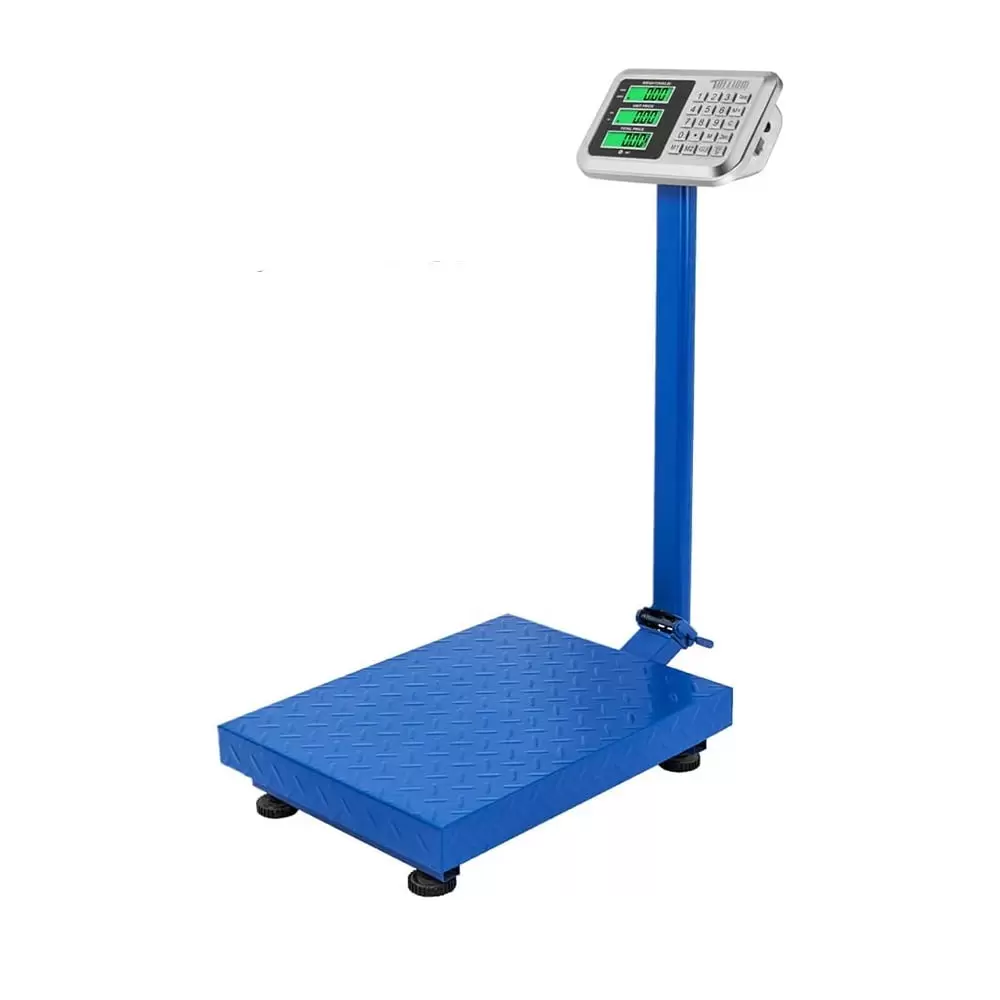 661lbs Weight Scale Postal. Heavy Duty Platform Scale with LCD Screen. Stainless Steel Digital Scale with 4 Adjustable Feet and Buttons for Luggage. Shipping. Mailing. Package in Home. Shop. Blue