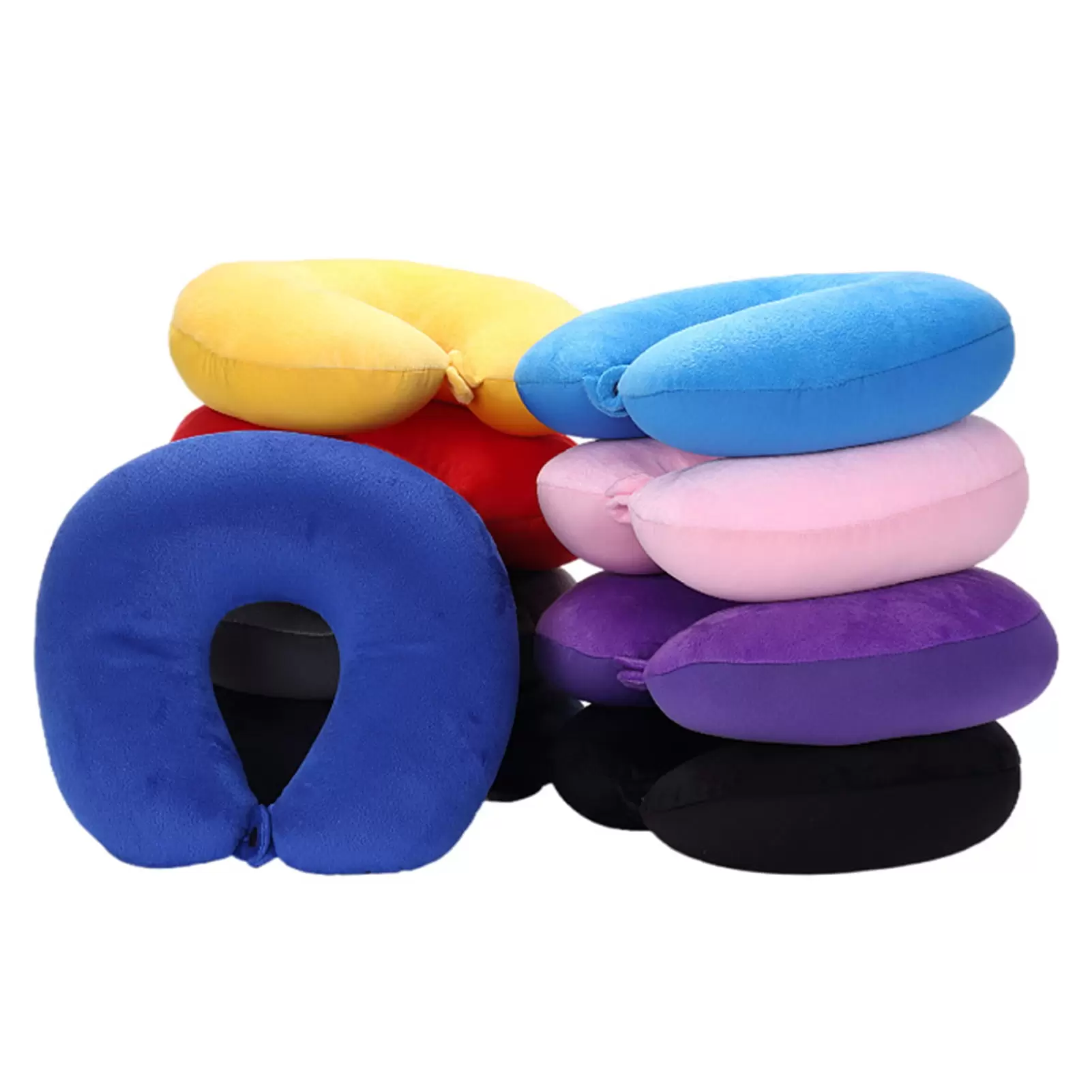 Bobasndm Comfortable Breathable Foam Travel Pillow for Neck. Neck and Head. Neck Pillow and Airplanes. Suitable for Airplane Travel. Portable Neck Pillow Support Machine Wash