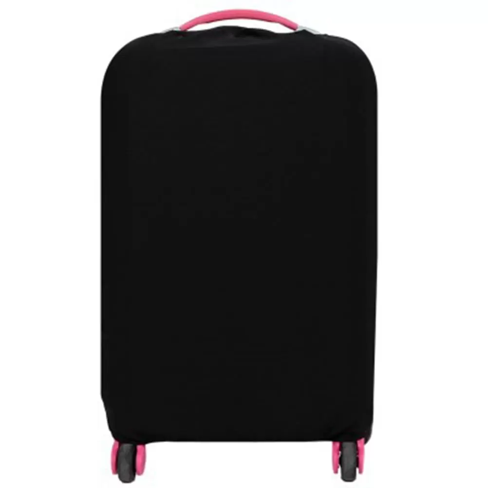 Tinksky Elastic Travel Luggage Cover Suitcase Trolley Case Protective Bag Dustproof Protector for 22-24 Inches (Black)