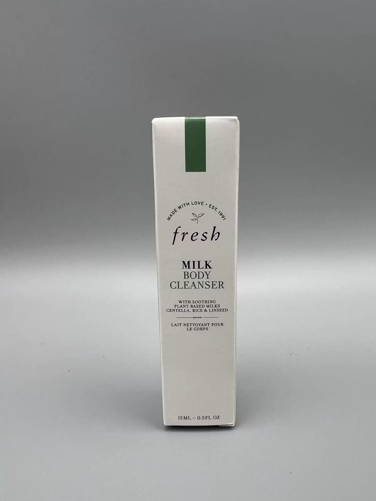 Fresh Milk Body Cleanser New! Travel Size .5Oz/15Ml New