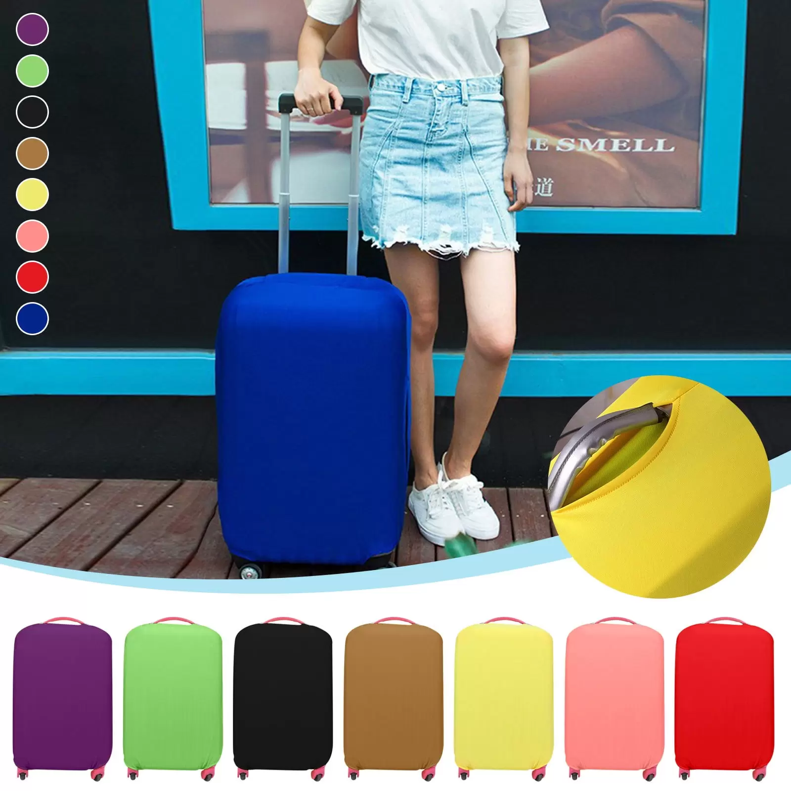 Gotyou Elastic Travel Luggage Cover Suitcase Trolley Case Protective Bag Proof